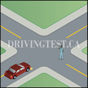 Test 3 - When must you yield the right-of-way to pedestrians and cyclists when you are trying to turn?
