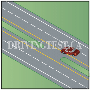 Driving Test Canada Test 8 - What is the first thing you should think about prior to making a U-turn?
