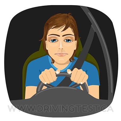 Driving Test Canada - Car Test 1 - What should you do if you feel drowsy while driving?